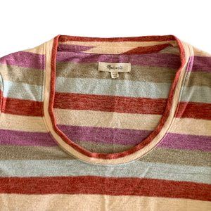 Madewell striped short-sleeved tee, women's size XXS